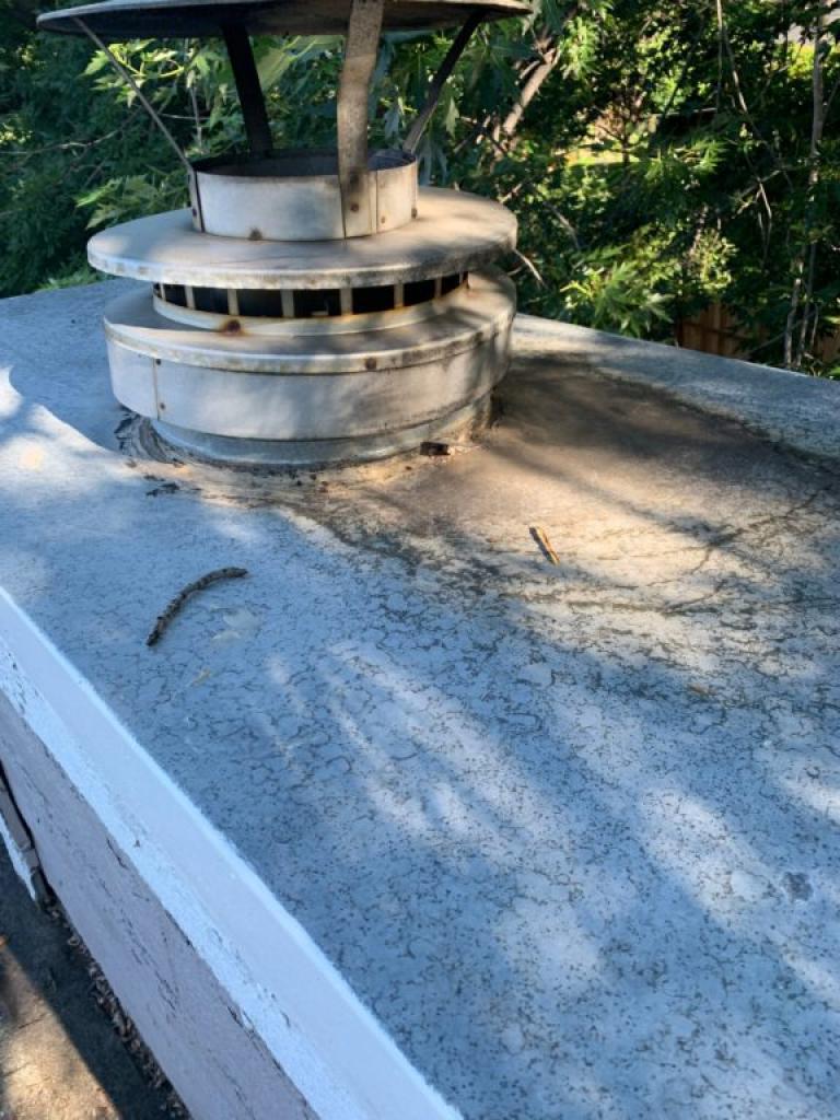 Chimney Cap and Chase Cover install 83712