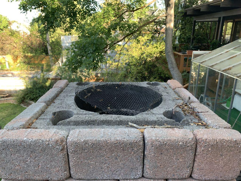Outdoor Fireplace Cap and Flue Tile – Warm Springs Ave